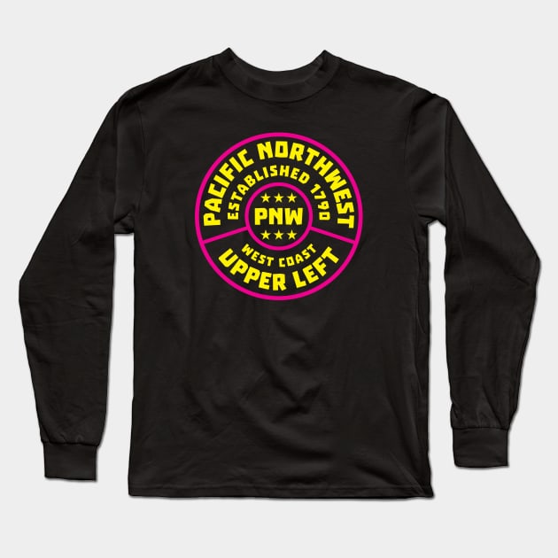 Pacific Northwest Long Sleeve T-Shirt by happysquatch